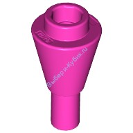 Деталь Лего Конус Для Мороженного Цвет Темно-Розовый