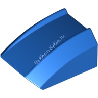Деталь Лего Скос Закругленный 2 х 2 Без Штырьков Цвет Синий
