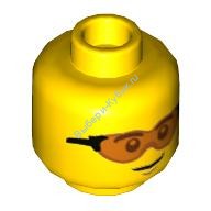 Деталь Лего Голова Минифигурки Цвет Желтый