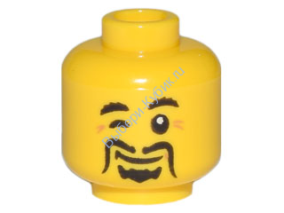 Деталь Лего Голова Минифигурки Цвет Желтый