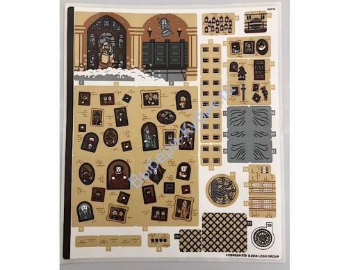 Наклейки К Набору Лего 71043 Лист 1