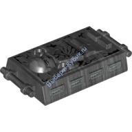 Деталь Лего Хан Соло В Карбоните (Блок С Ручками) Цвет Перламутрово-Темно-Серый