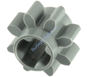 Деталь Лего Техник Шестерня 8 Зубьев Цвет Светло-Серый (3647)