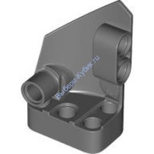 Деталь Лего Техник Панель # 2 Малая Гладкая Короткая Сторона B Цвет Темно-Серый