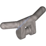 Деталь Лего Руль Велосипеда / Мотоцикла Цвет Перламутрово-Светло-Серый