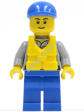 Минифигурка Лего - Городская береговая охрана