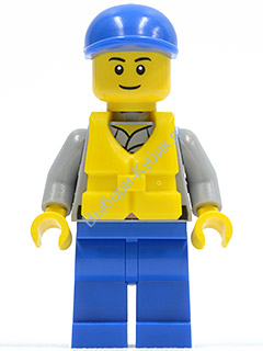 Минифигурка Лего - Городская береговая охрана