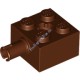 Деталь Лего Кубик Модифицированный 2 х 2 С Пином И Осевым Отверстием Цвет Коричневый