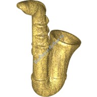 Деталь Лего Саксофон Цвет Перламутрово-Золотой