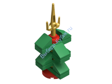 Набор Деталей Лего От Выбери Кубик Рождественская / Новогодняя Елка 4234