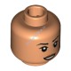 Деталь Лего Голова Минифигурки Женская Цвет Телесный