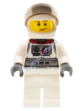 Минифигурка Лего - Test Plane Pilot  cty0569