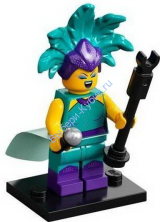 Минифигурка Лего Коллекционные (без упаковки) Певица Кабаре col21-12  1