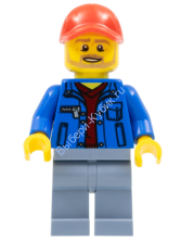 Минифигурка Лего Сити - Мужчина sc073