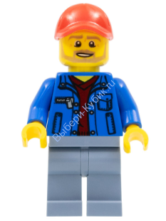 Минифигурка Лего Сити -  Мужчина sc073
