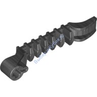 Деталь Лего Техник Метатель Сфер Замора - Нижняя Половина Цвет Перламутрово-Темно-Серый