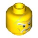 Деталь Лего Голова Минифигурки Цвет Желтый