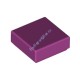 Деталь Лего Плитка 1 х 1 С Желобком Цвет Маджента