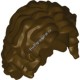 Деталь Лего Парик Цвет Темно-Коричневый