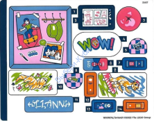 Наклейки К Набору 41739 41739  10101076, 6416431