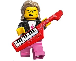 Минифигурка Лего Коллекционная (в упаковке, полный комплект) Музыкант 80-х