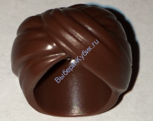 Деталь Лего Чалма Цвет Коричневый