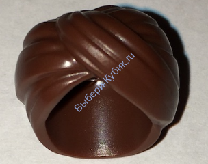 Деталь Лего Чалма Цвет Коричневый