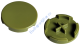 Деталь Лего Плитка Круглая 2 х 2 Цвет Оливковый Зеленый 