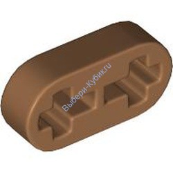 Деталь Лего Техник Бим 1 х 2 Тонкий Цвет Карамельный