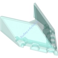 Деталь Лего Лобовое Стекло 6 х 4 х 1 13 Заостренная Цвет Прозрачно-Голубой