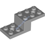 Деталь Лего Кронштейн 5 х 2 х 1 1/3 C 2 Отверстиями Цвет Светло-Серый