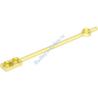 Деталь Лего Стержень 12L С Пластиной 1 х 2 На Одном Конце И Круглой Пластиной 1 х 1 На Другом Цвет Прозрачно-Желтый