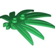 Деталь Лего Листья 6 х 5 С Остроконечными Листьями Цвет Зеленый