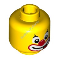 Деталь Лего Голова Минифигурки Цвет Желтый