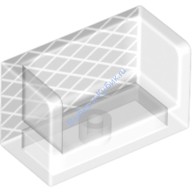 Деталь Лего Панель 1 х 2 х 1 С Закругленными Углами И 2 Сторонами С РИСУНКОМ Цвет Прозрачный