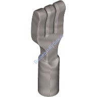 Деталь Лего Вилка Цвет Перламутрово-Светло-Серый