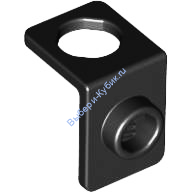 Деталь Лего Шейный Кронштейн С Штырьком Цвет Черный