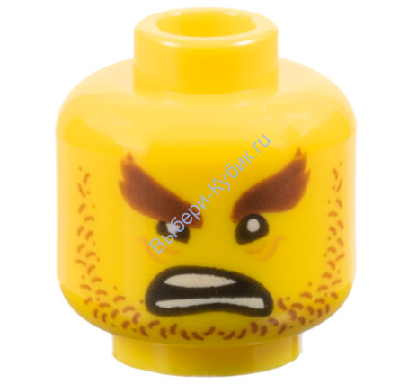 Деталь Лего Голова Минифигурки Цвет Желтый