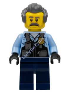 Минифигурка Лего Сити Полицейский