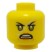 Деталь Лего Голова Минифигурки Двусторонняя Цвет Желтый