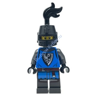Минифигурка Лего Замок Рыцарь Черный Сокол Мужчина Black Falcon