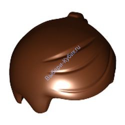 Деталь Лего Парик Цвет Коричневый