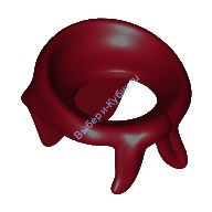 Деталь Лего Бандана Цвет Темно-Красный