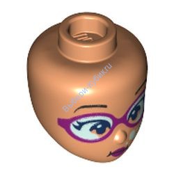 Деталь Лего Голова Френдс Минидолл Цвет Телесный