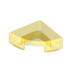 Деталь Лего Плитка Круглая 1 х 1 Четверть Цвет Прозрачно-Желтый
