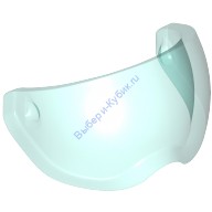 Деталь Лего Визор Для Шлема Спорт / Полет Цвет Прозрачно-Голубой