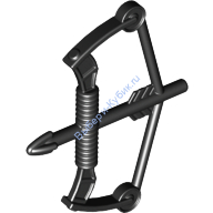 Деталь Лего Лук Со Стрелой Цвет Черный