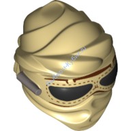 Деталь Лего Маска С Рисунком Цвет Песочный