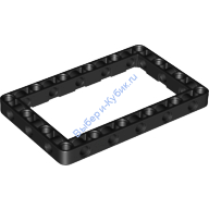 Деталь Лего Техник Рамка Прямоугольная 7 х 11 Цвет Черный