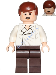 Han Solo, Dark Brown Legs (75137)
